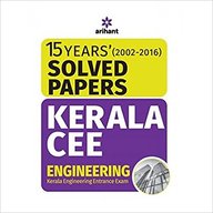 Arihant 15 Years (20022016) Solved Papers Kerela CEE Engineering .